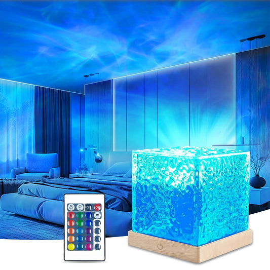 AuroraGlow Cube Lamp